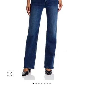 MOTHER Women's Straight Leg Jeans - Dark Blue